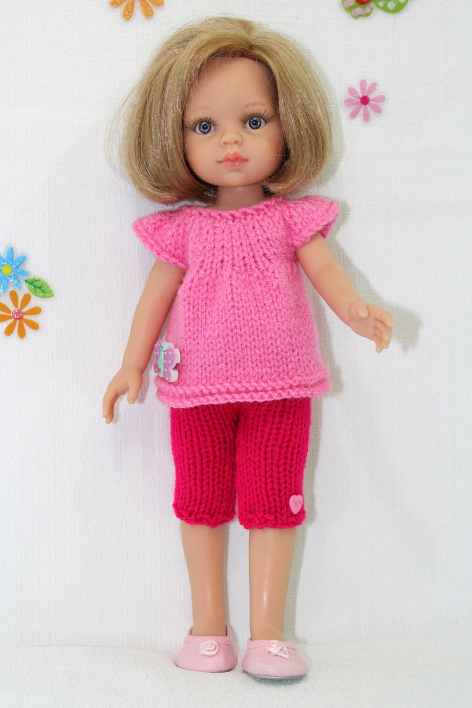 Paola Reina Sport Set of Clothes for Dolls 13 inch Corolle Les Cheries and sim 